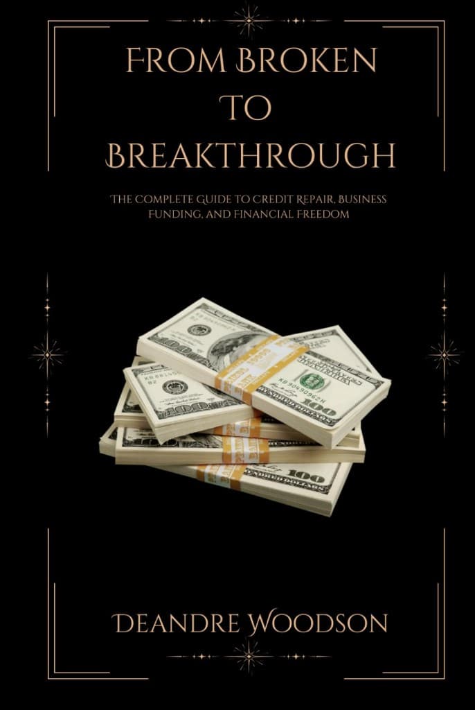 From Broken to Breakthrough book cover by DeAndre Woodson